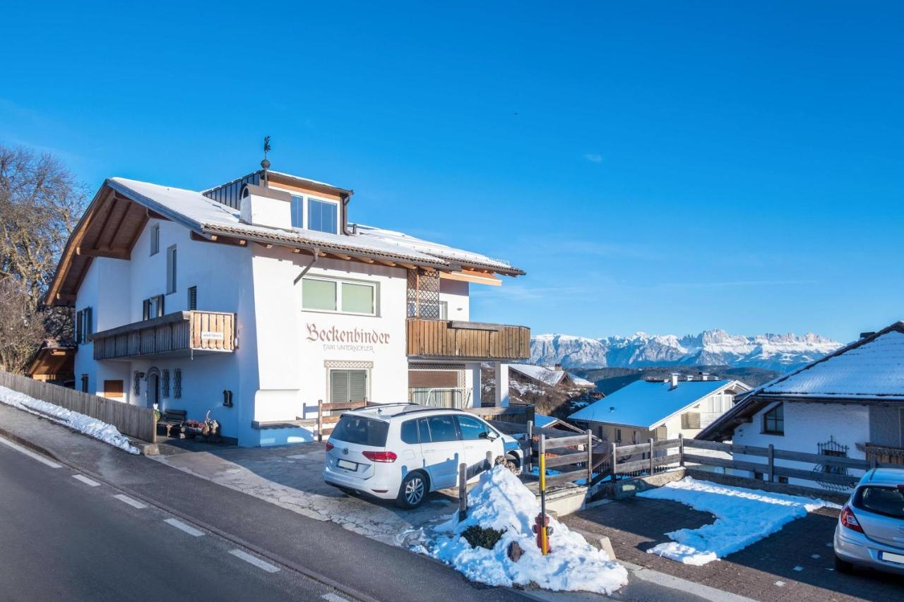 Beckenbinder Apartement Latemar San Genesio Atesino Exterior photo